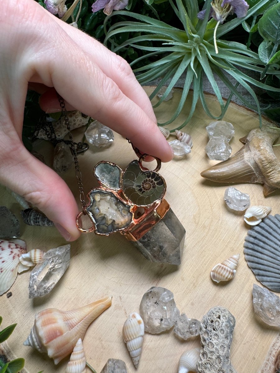 Ancient Treasure Necklaces | Copper Ashes