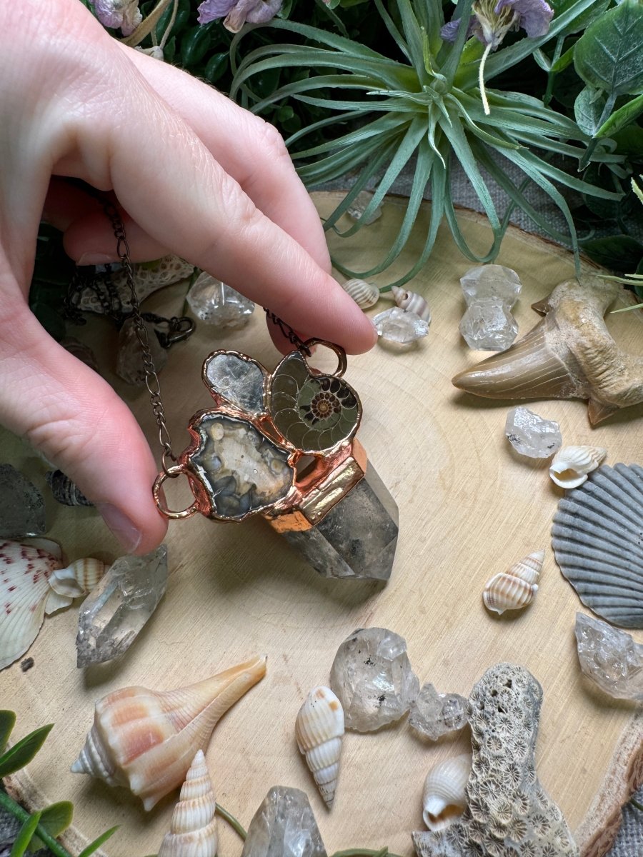 Ancient Treasure Necklaces | Copper Ashes