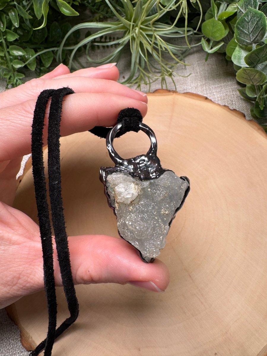 Apophyllite Necklace | Copper Ashes