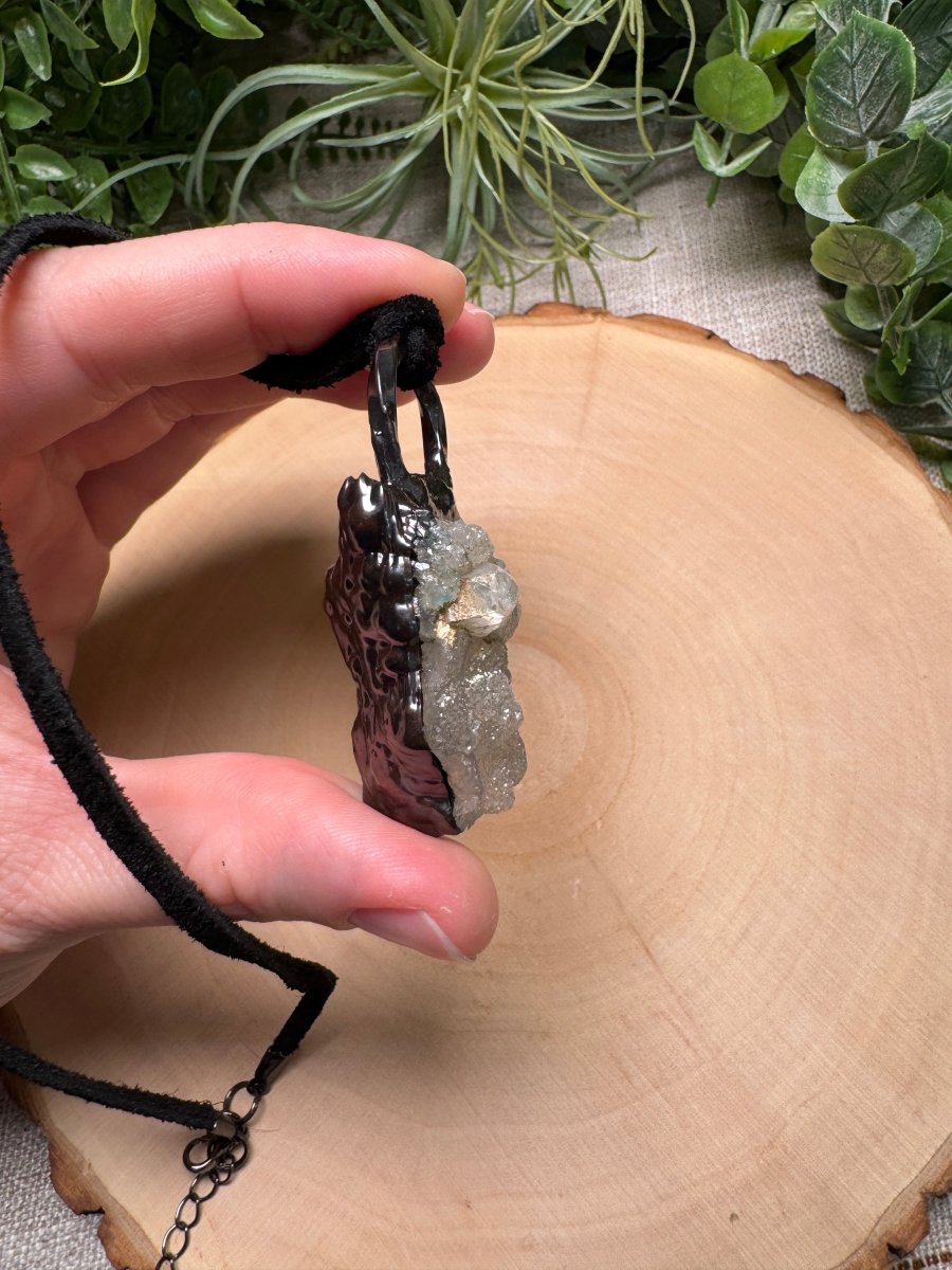 Apophyllite Necklace | Copper Ashes