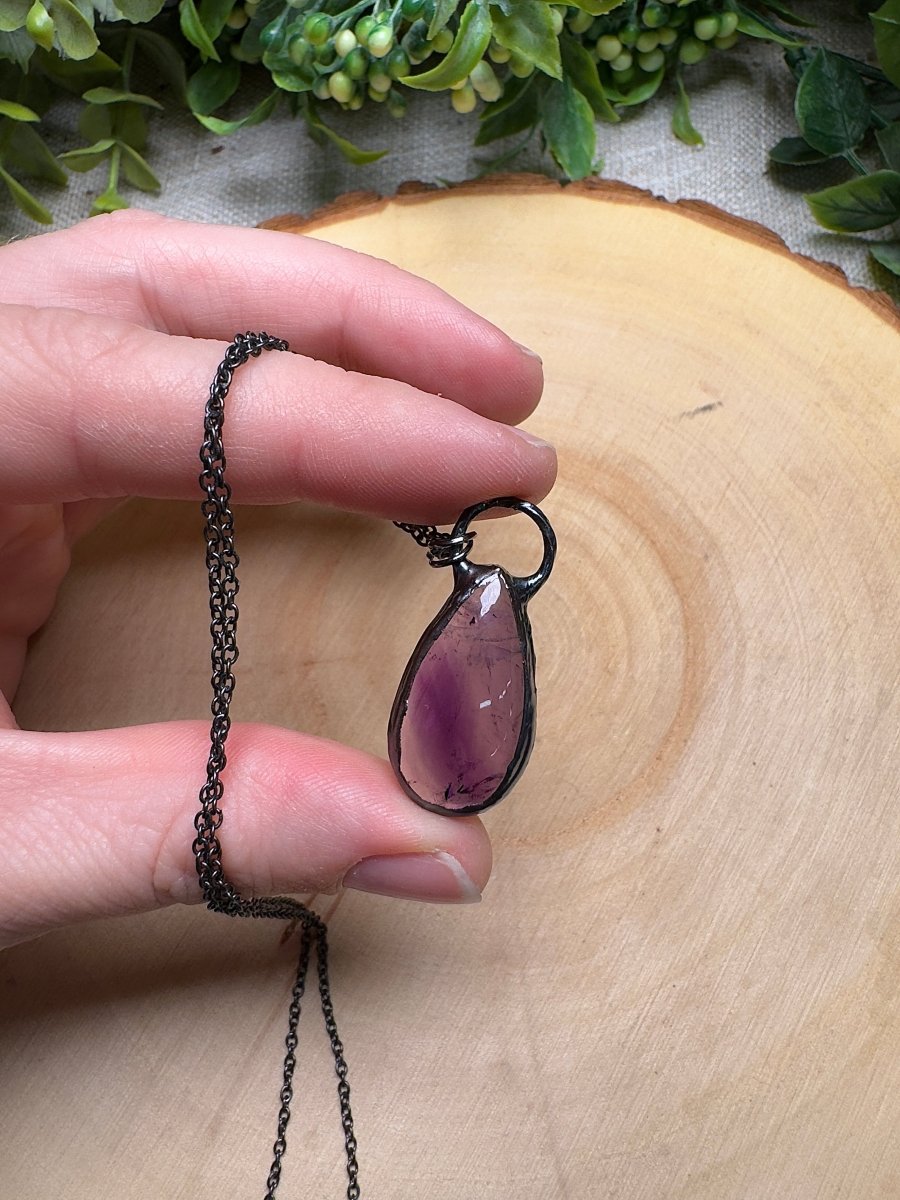 Ardyn - Amethyst Necklace | Copper Ashes