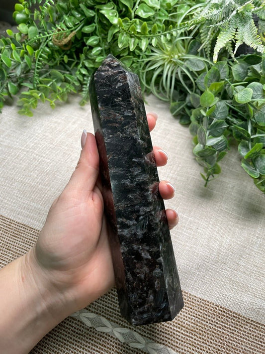 Astrophyllite Tower | Copper Ashes