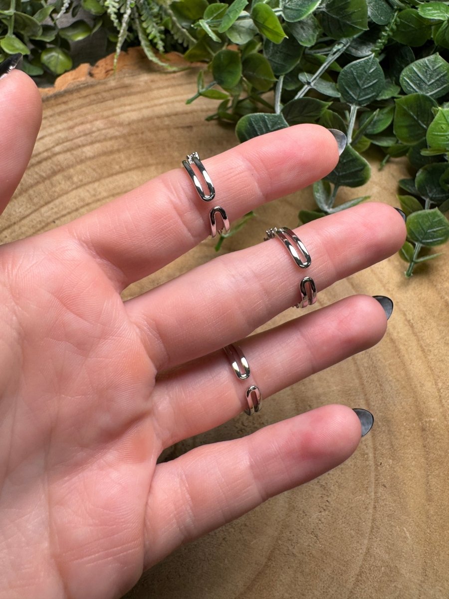 Aura Glass Ring Adjustable | Copper Ashes