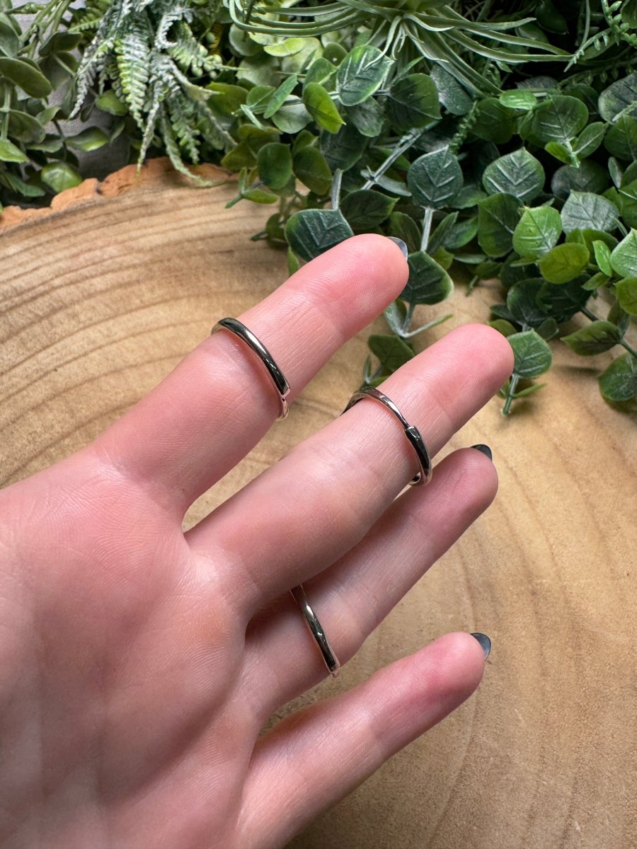 Aura Glass Ring Adjustable | Copper Ashes