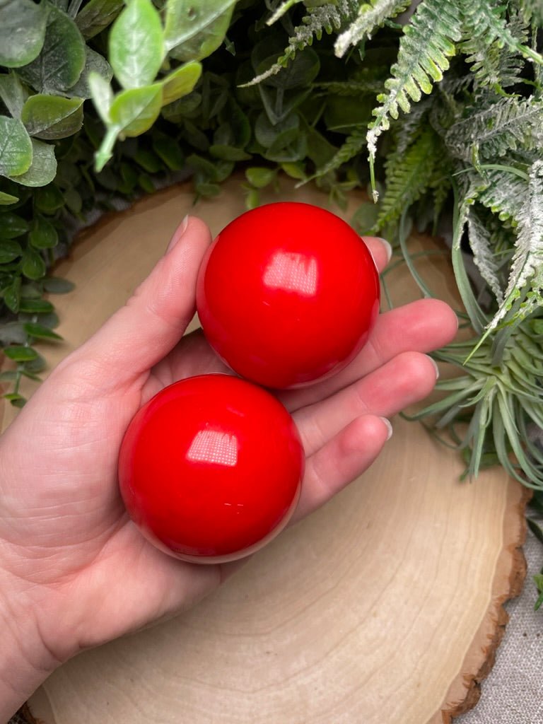 Aura/ Manmade Stone Sphere | Copper Ashes