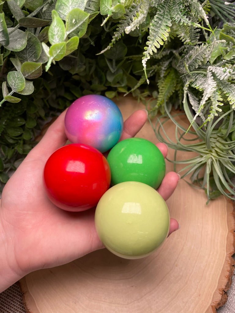 Aura/ Manmade Stone Sphere | Copper Ashes