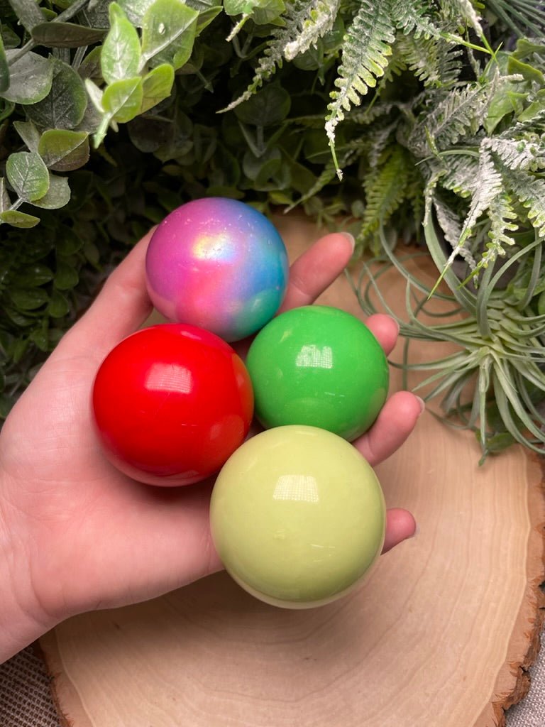 Aura/ Manmade Stone Sphere | Copper Ashes