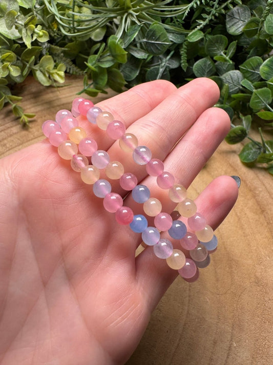 Aventurine Beaded Bracelet with 6mm Beads | Copper Ashes