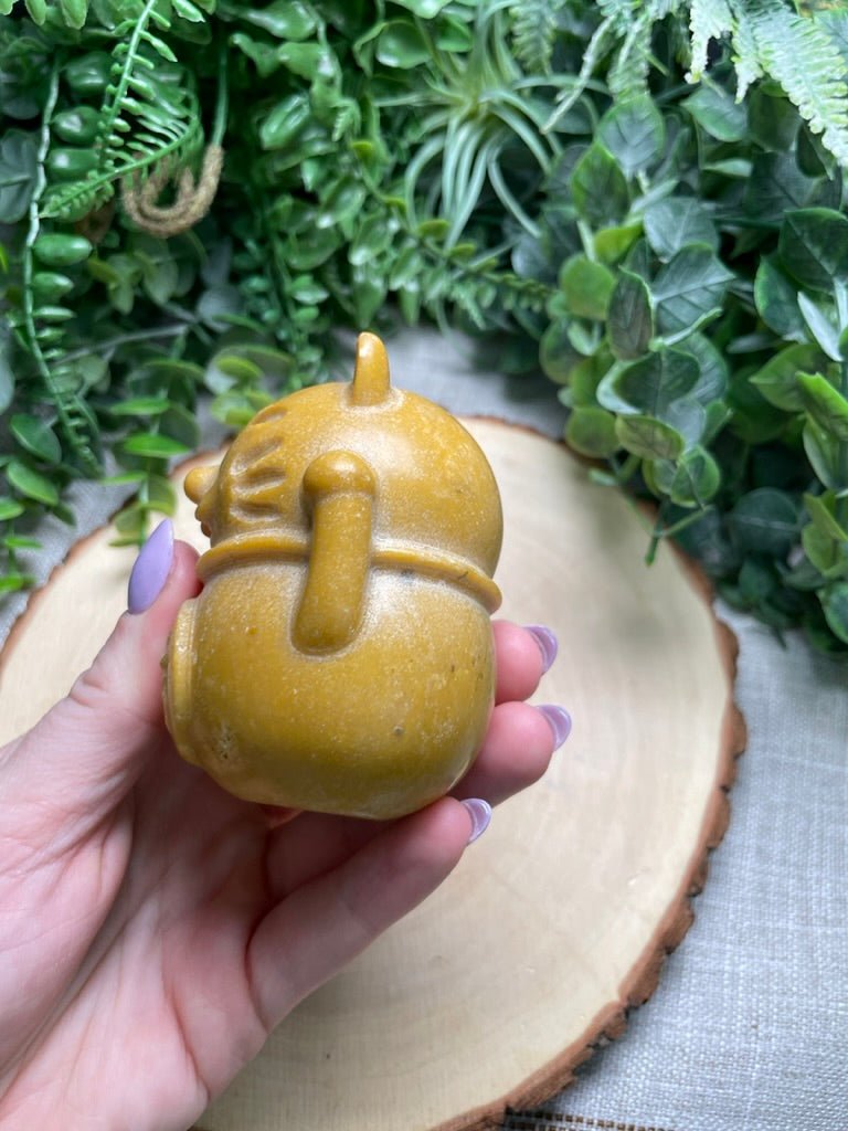 Aventurine Lucky Cat | Copper Ashes