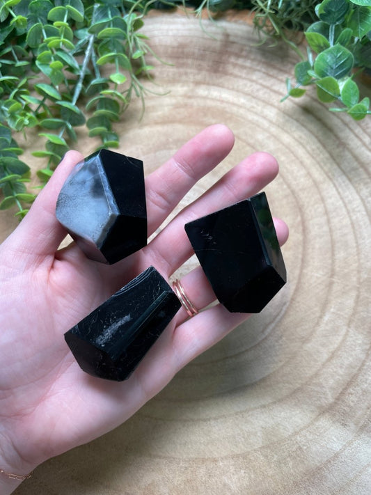 Black Agate Freeform | Copper Ashes