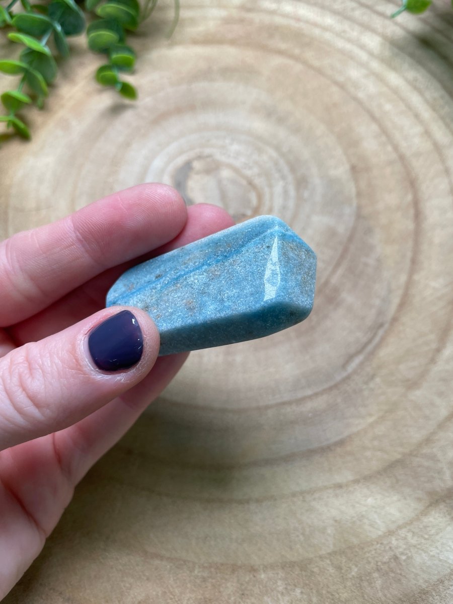 Blue Aventurine Freeform | Copper Ashes