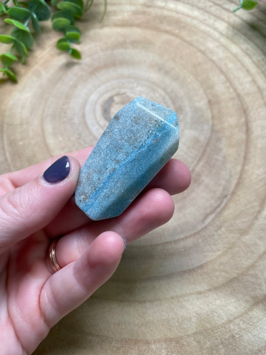 Blue Aventurine Freeform | Copper Ashes