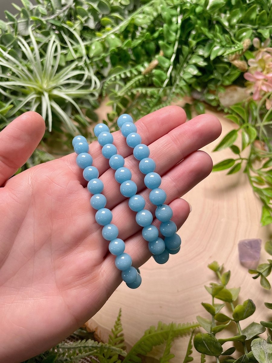 Blue Glow in the Dark Luminous Bracelet | Copper Ashes