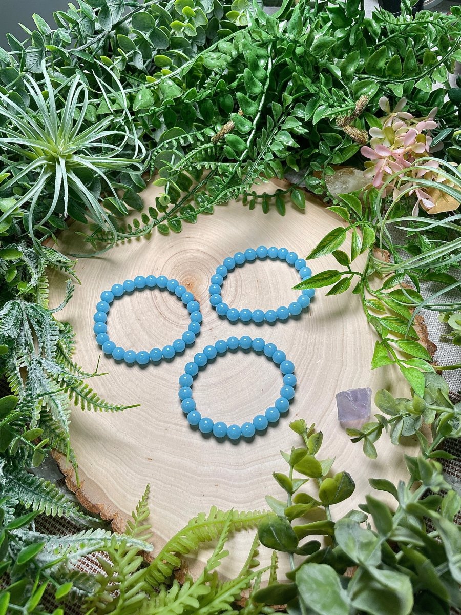 Blue Glow in the Dark Luminous Bracelet | Copper Ashes