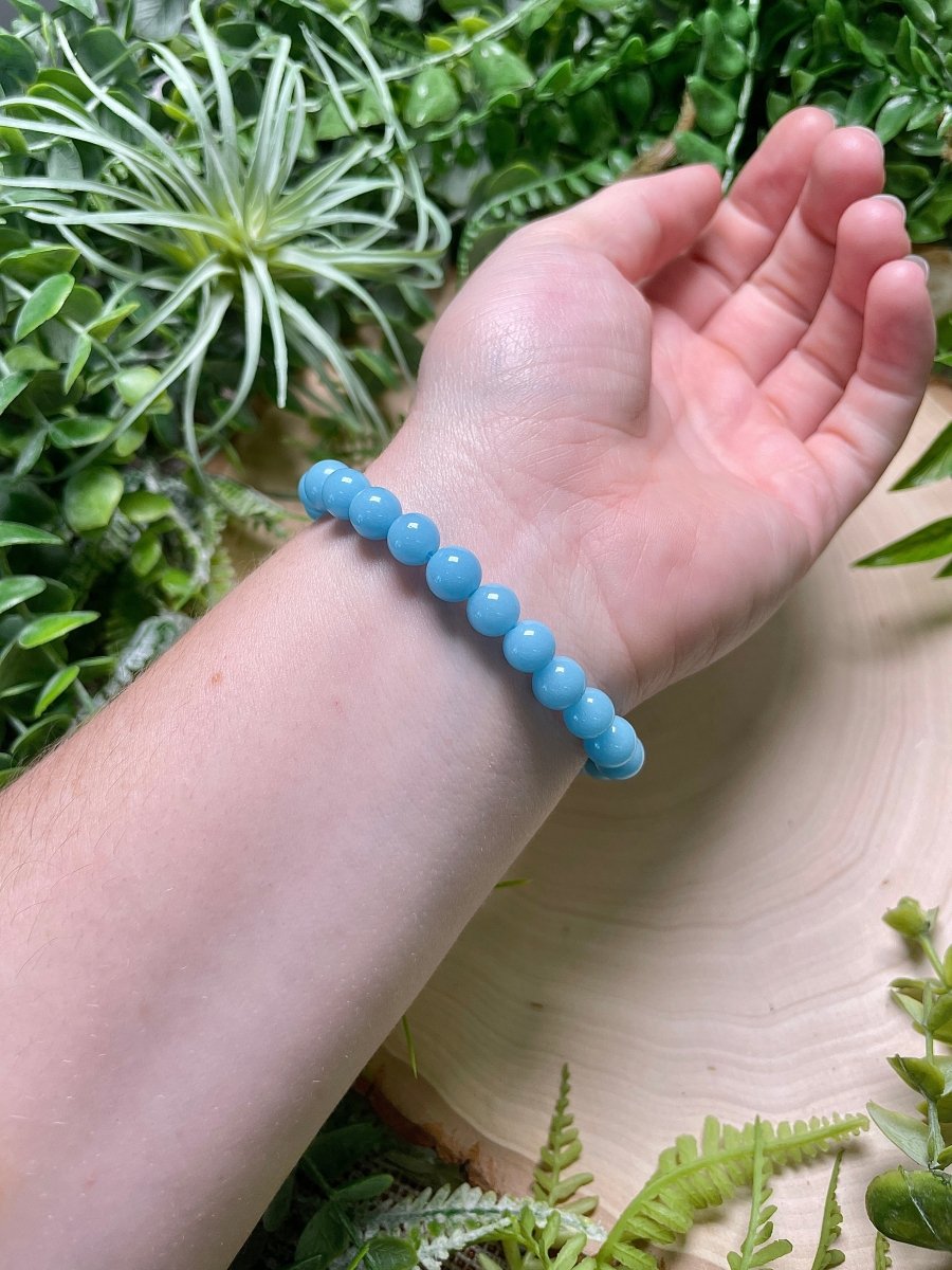 Blue Glow in the Dark Luminous Bracelet | Copper Ashes