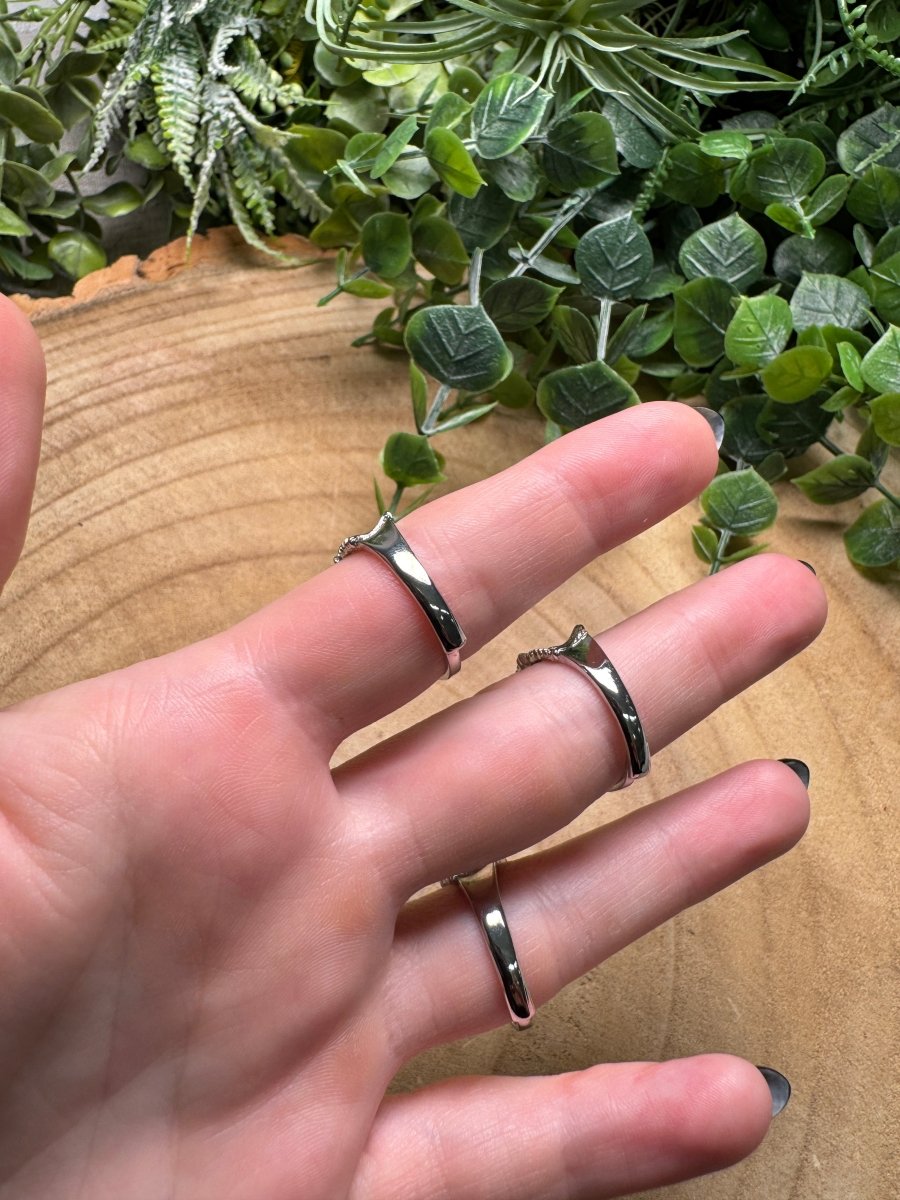 Blue Kyanite Ring Adjustable | Copper Ashes