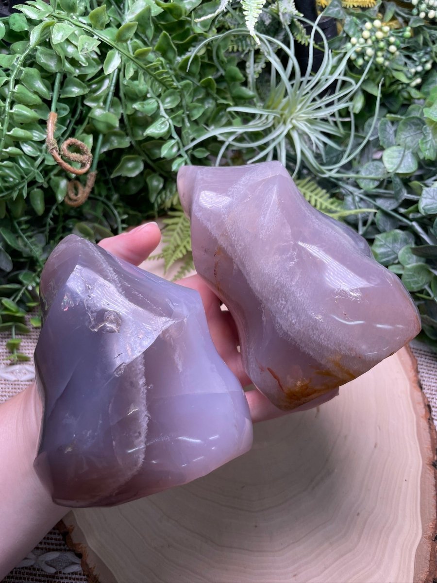 Blue Rose Quartz Flame | Copper Ashes