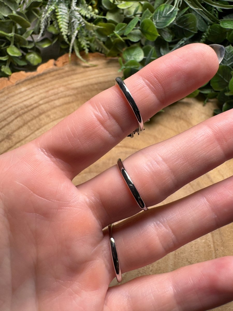 Blue Sandstone Dolphin Ring Adjustable | Copper Ashes