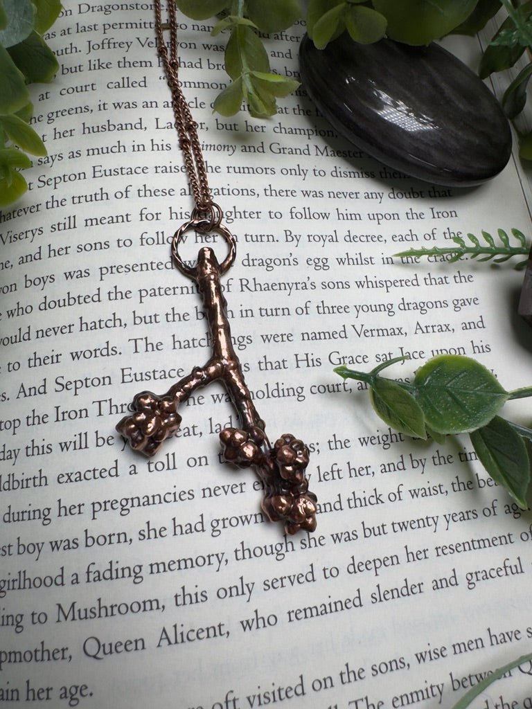 Budding Branch Necklace | Copper Ashes