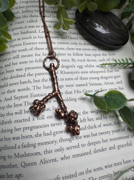 Budding Branch Necklace | Copper Ashes