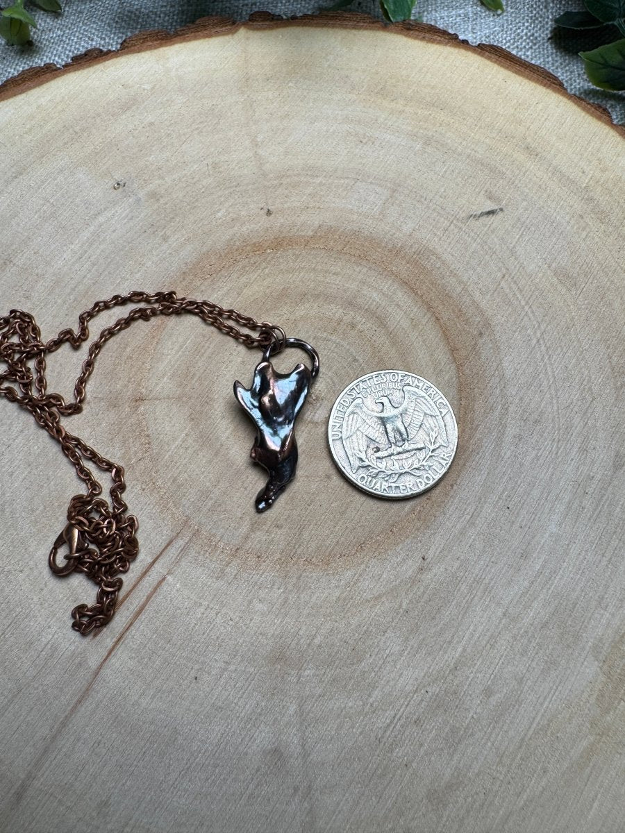 Caelum - Vole Jawbone Necklace | Copper Ashes