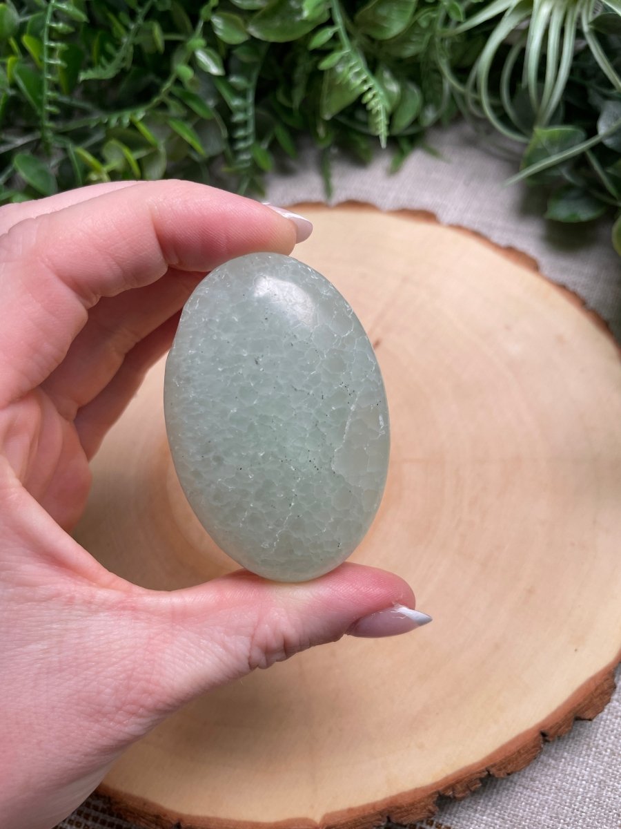 Calcite Palm Stone | Copper Ashes