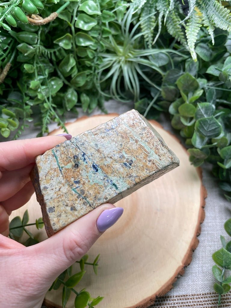 Chrysoprase Freeform | Copper Ashes