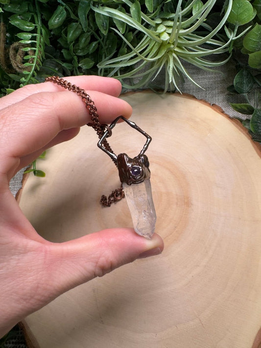 Clarity and Calm Necklace | Copper Ashes