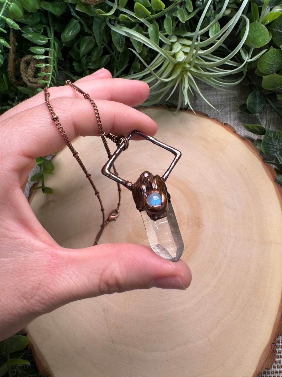 Clarity and Intuition Necklace | Copper Ashes