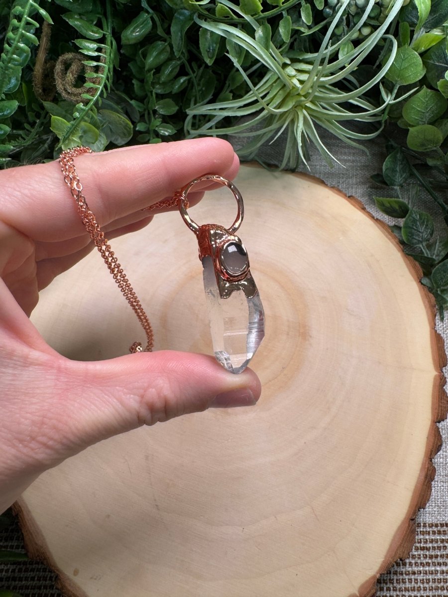 Clarity and Love Necklace | Copper Ashes