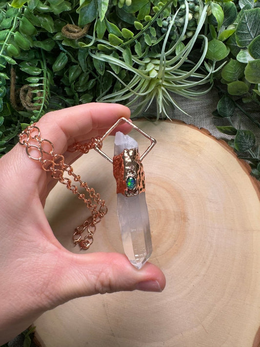 Clarity and Vitality Necklace | Copper Ashes