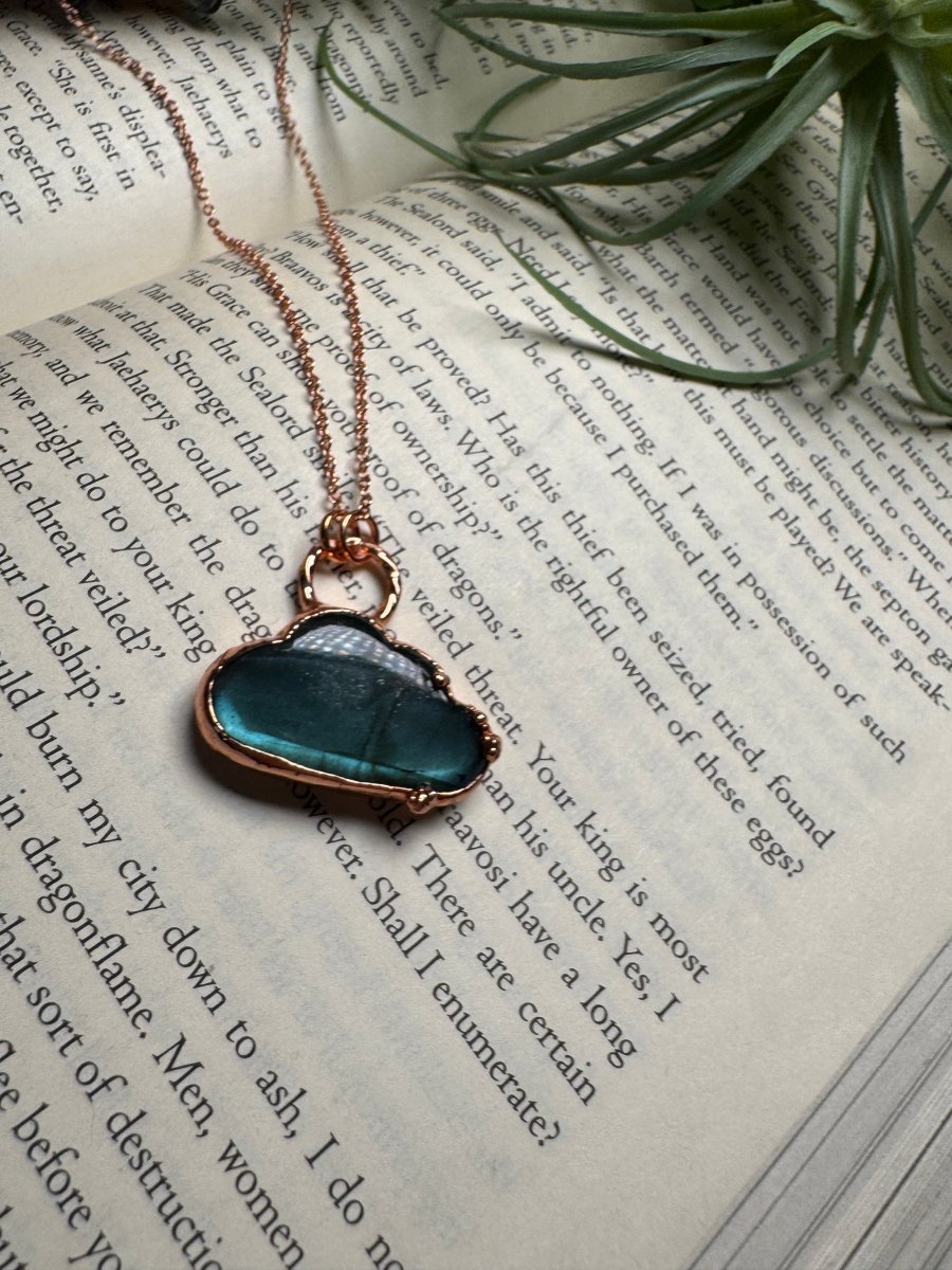 Cloud Labradorite Necklace | Copper Ashes