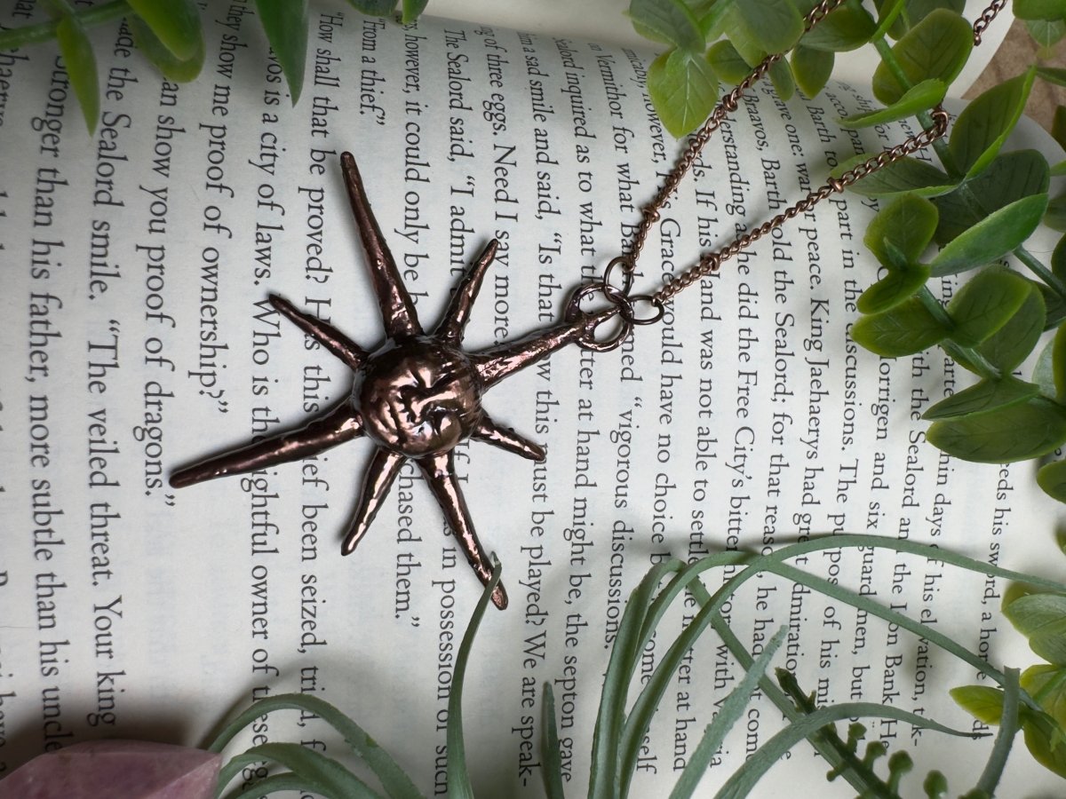 Copper Celestial Relic Goddess Necklace | Copper Ashes