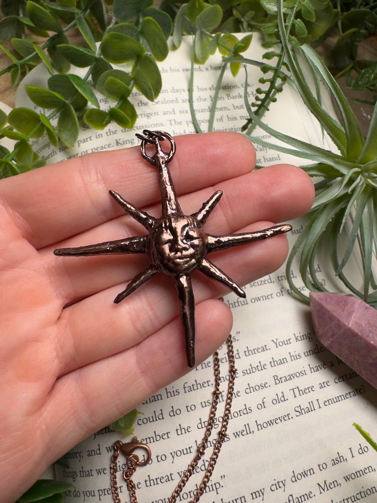 Copper Celestial Relic Goddess Necklace | Copper Ashes