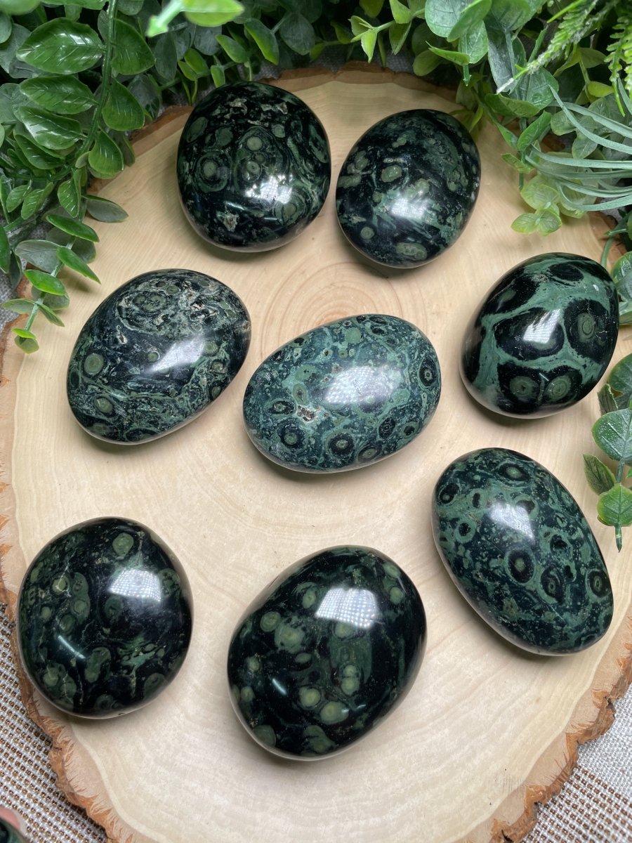 Crocodile Jasper Palmstone | Copper Ashes