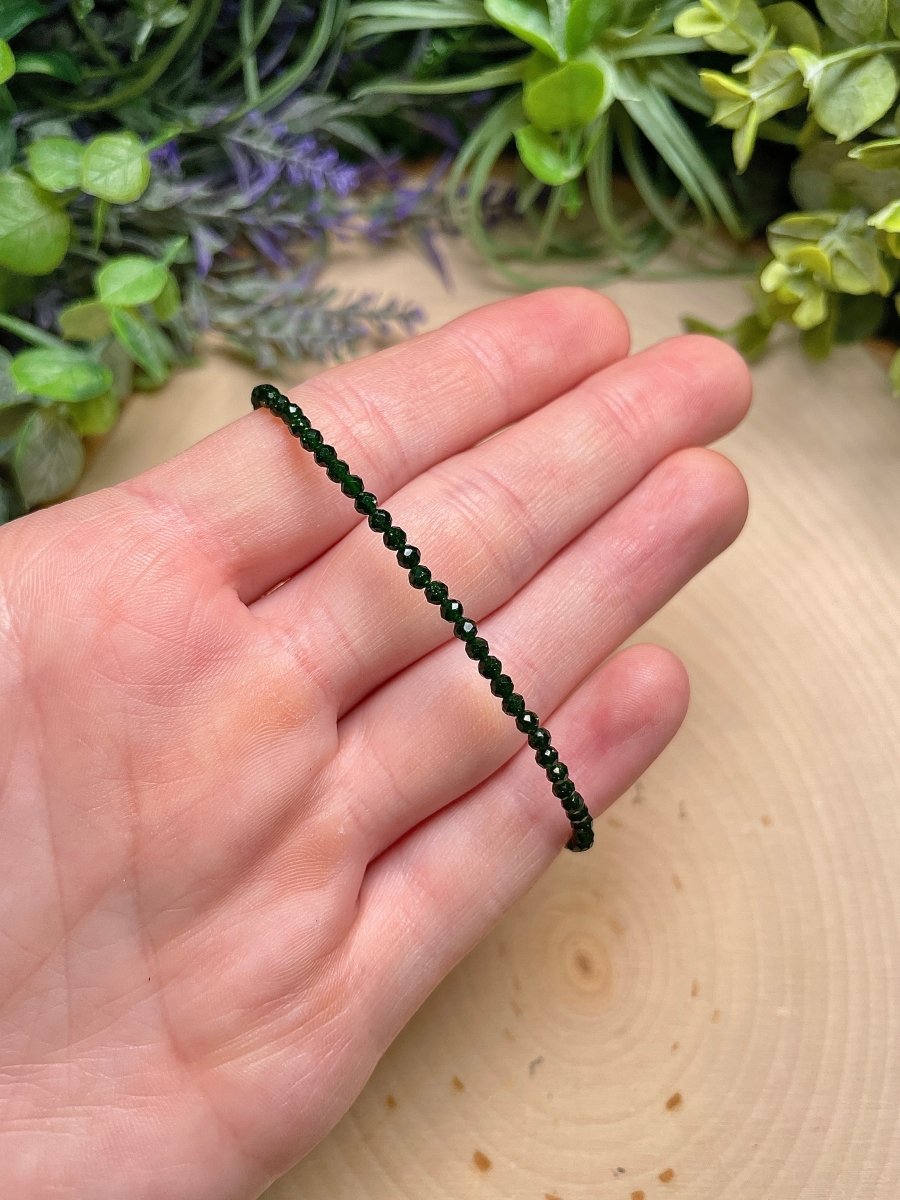 Crystal Beaded Bracelet | Copper Ashes