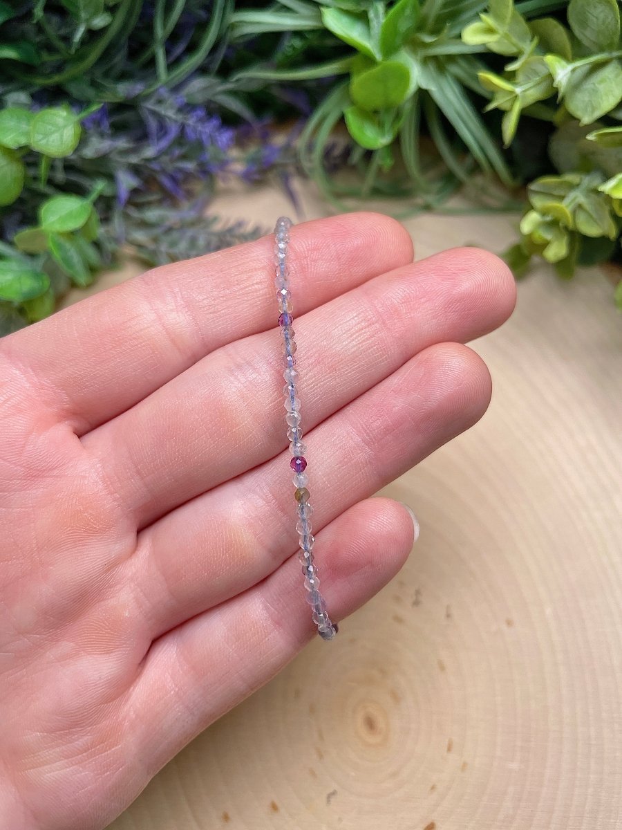 Crystal Beaded Bracelet | Copper Ashes