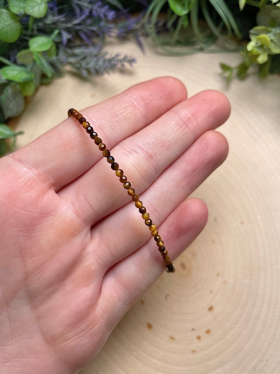 Crystal Beaded Bracelet | Copper Ashes