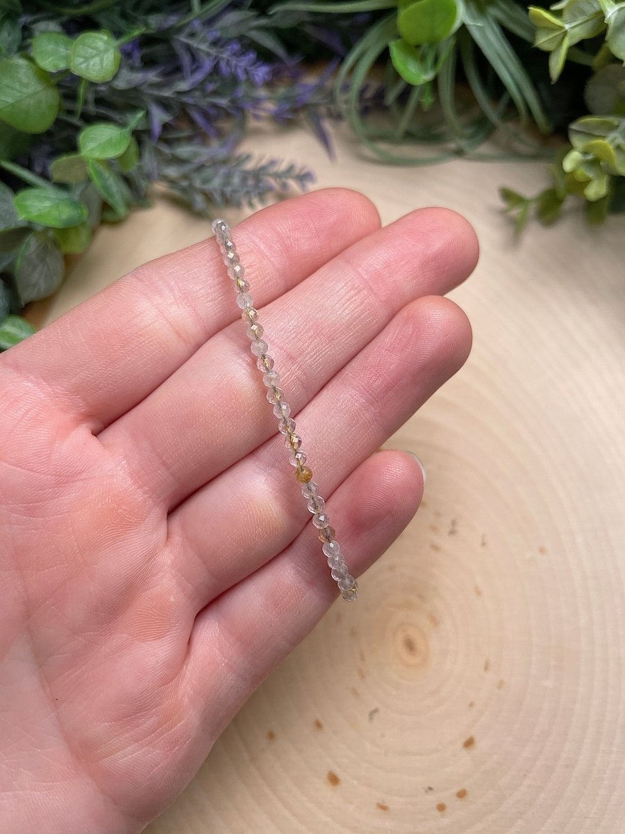 Crystal Beaded Bracelet | Copper Ashes