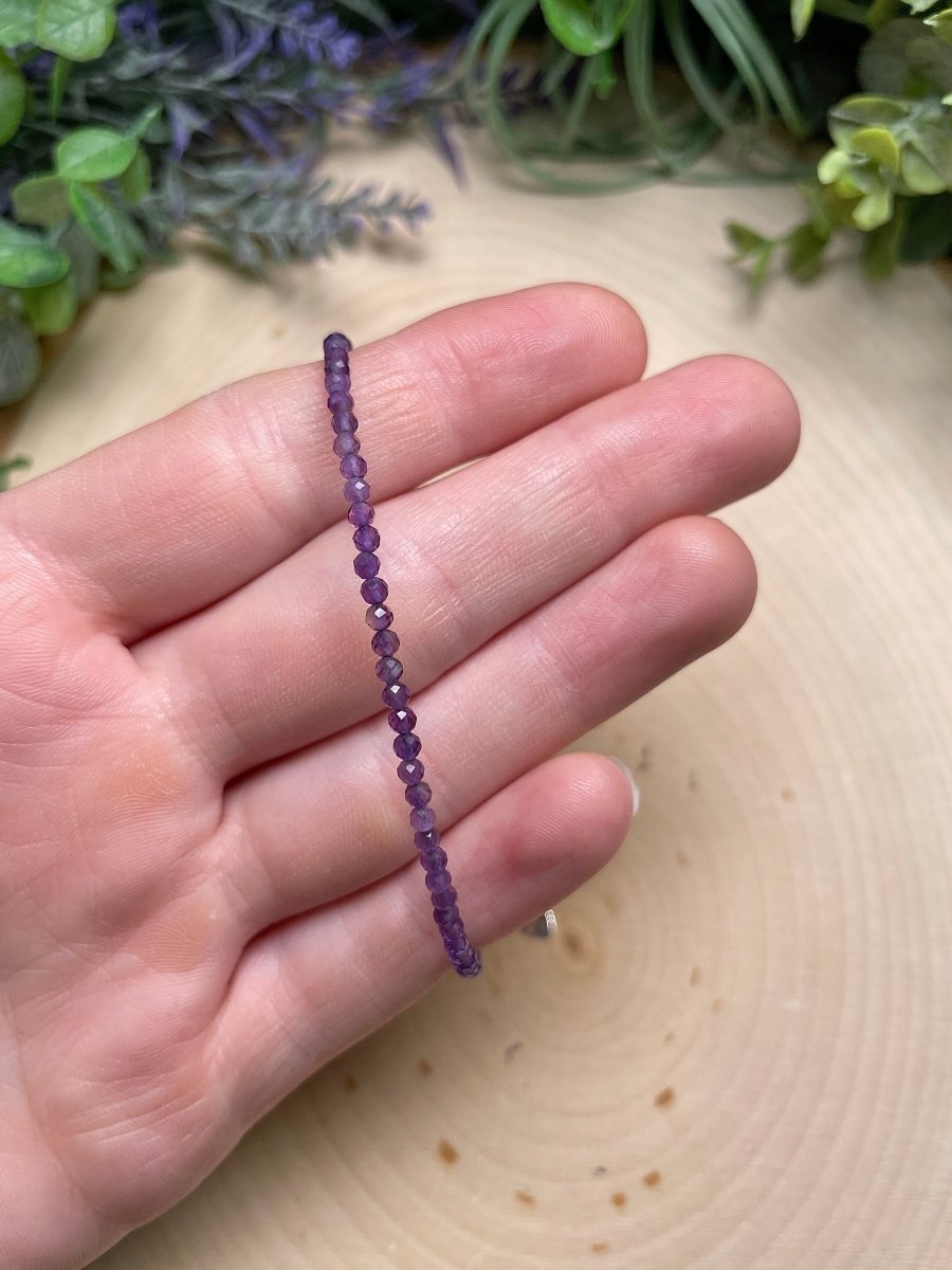 Crystal Beaded Bracelet | Copper Ashes