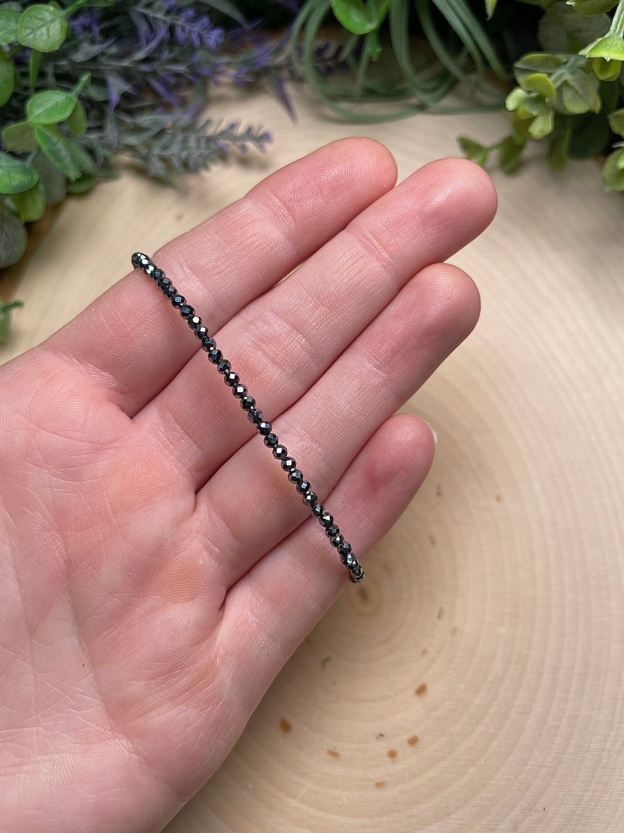 Crystal Beaded Bracelet | Copper Ashes