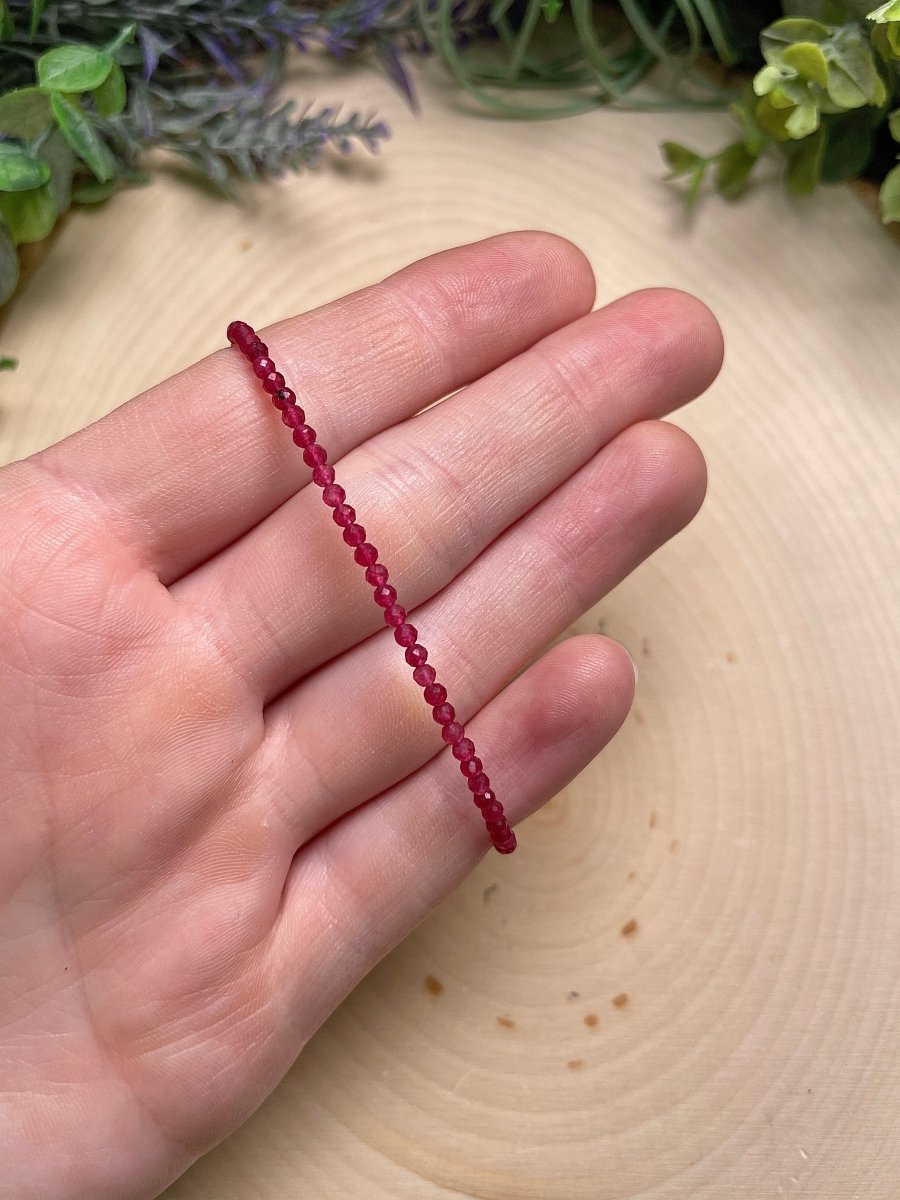 Crystal Beaded Bracelet | Copper Ashes