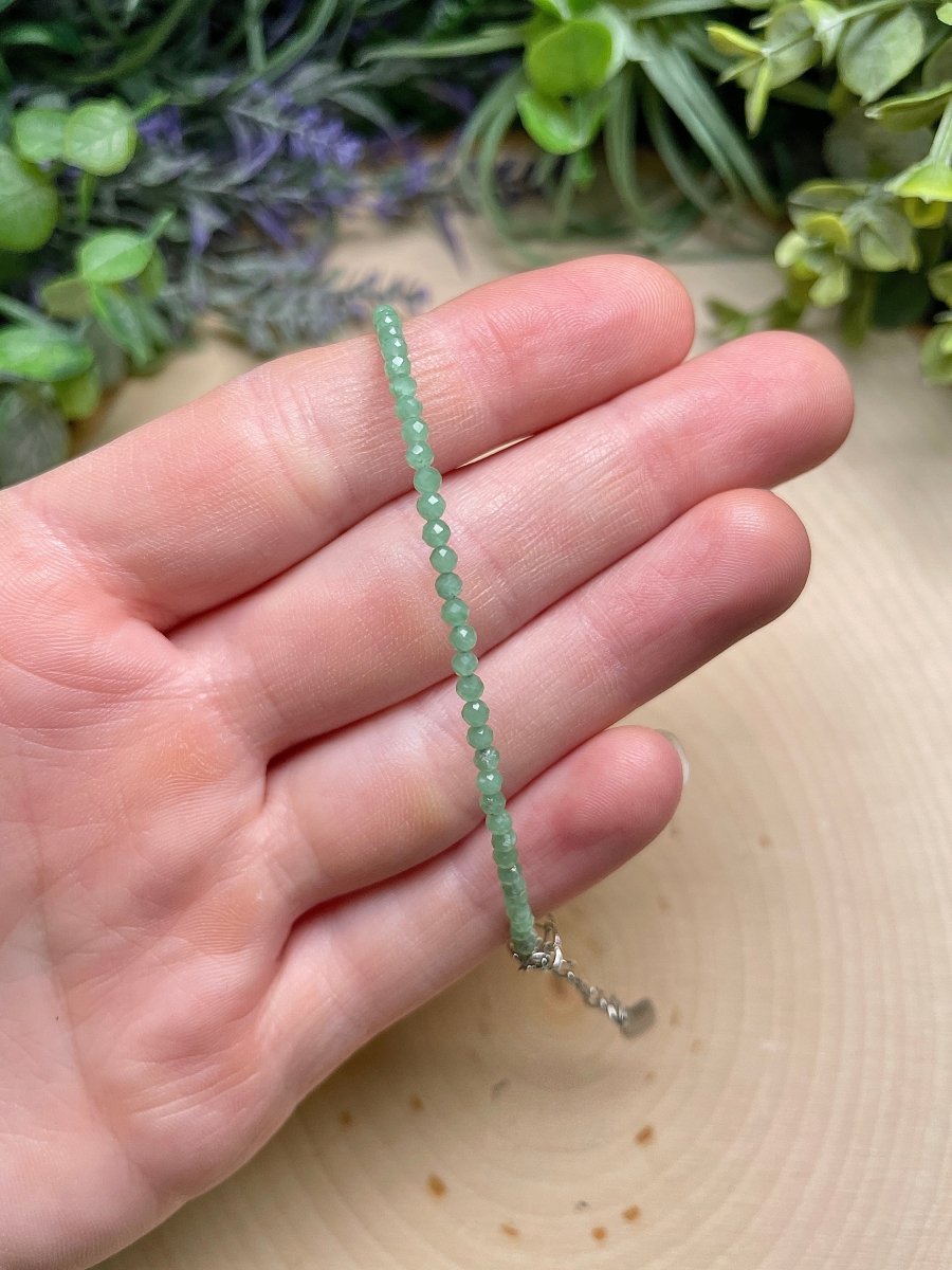 Crystal Beaded Bracelet | Copper Ashes