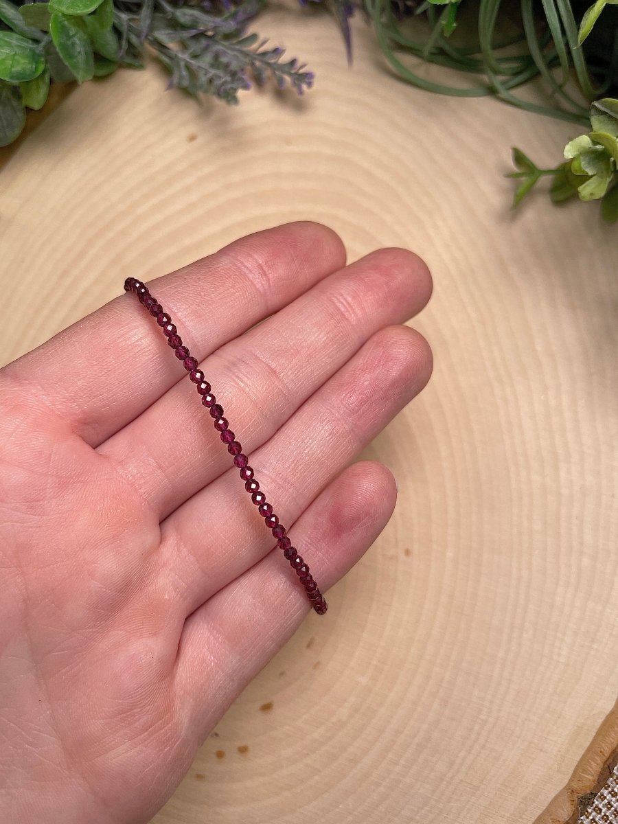 Crystal Beaded Bracelet | Copper Ashes