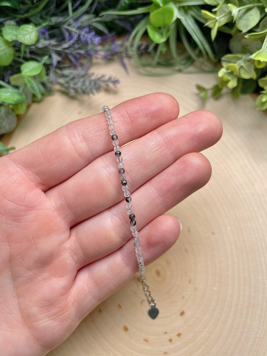 Crystal Beaded Bracelet | Copper Ashes