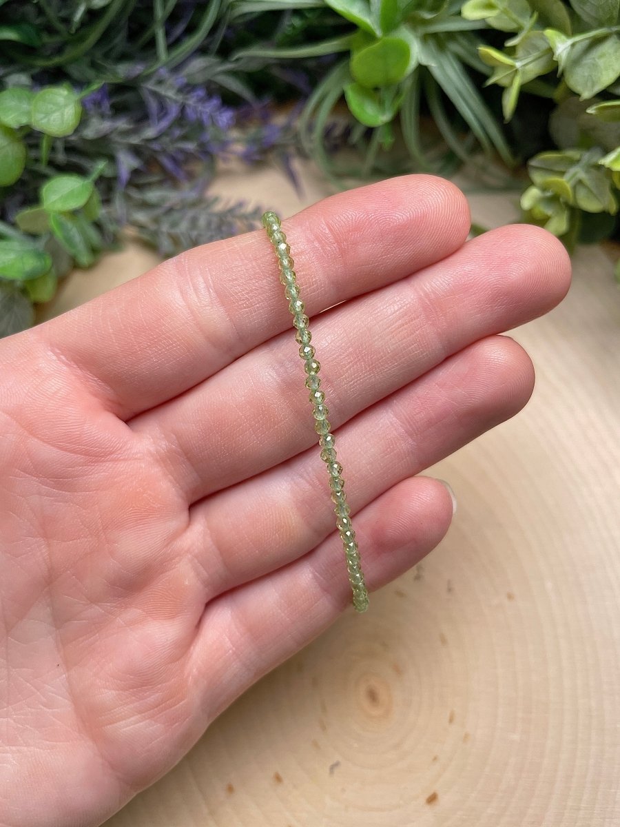 Crystal Beaded Bracelet | Copper Ashes