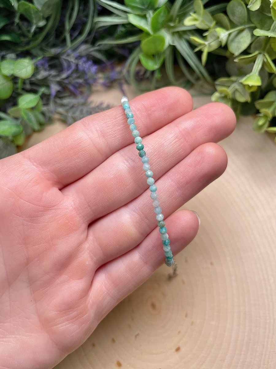 Crystal Beaded Bracelet | Copper Ashes