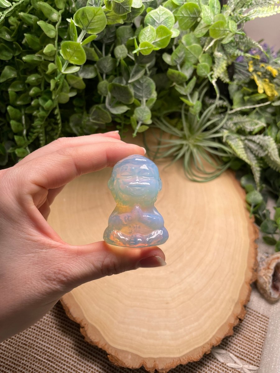 Crystal Buddha Monkey | Copper Ashes