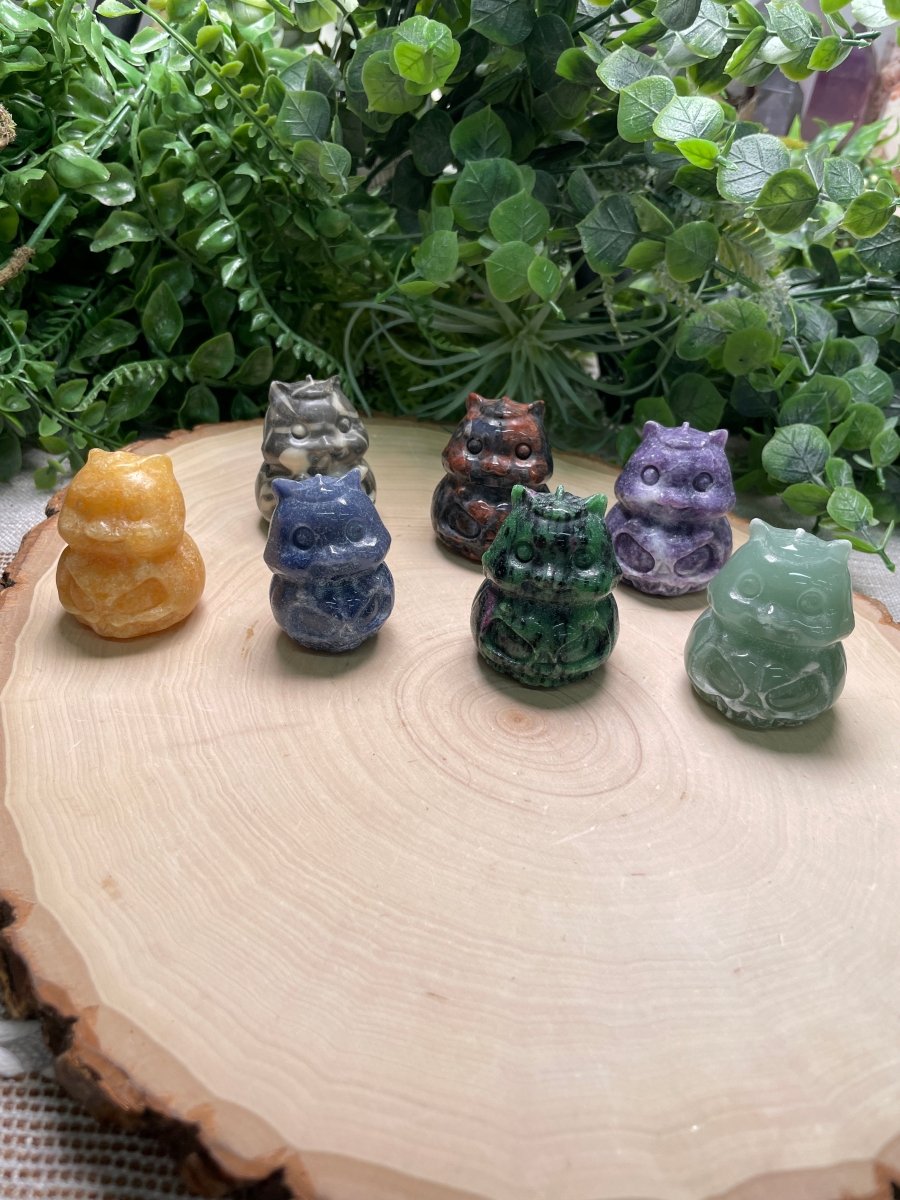 Crystal Chipmunk in a Jack - O - Lantern | Copper Ashes