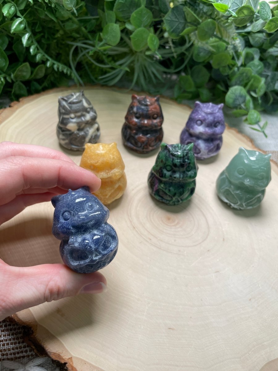 Crystal Chipmunk in a Jack - O - Lantern | Copper Ashes